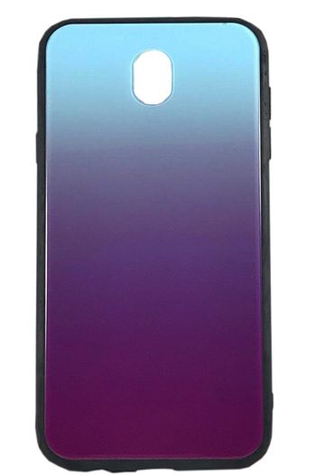 ygt samsung j7 pro kilif renk gecisli cam arka kapak mavi mor fiyati yorumlari trendyol