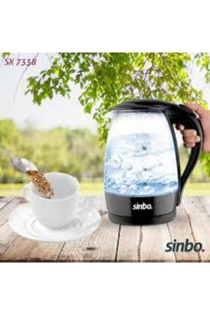Sinbo 7338 Cam Mavi Renkli Su Isitici Kettle Trendyol