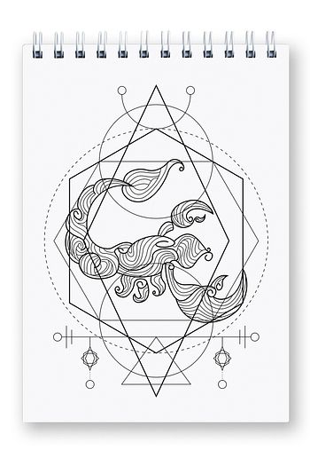 geometri illustrasyon cizimleri