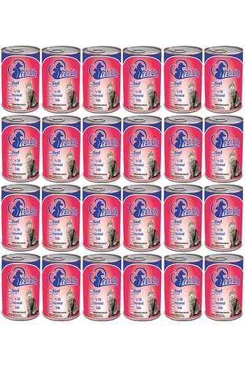 Pati Life 24 Lu Kedi Mamasi Konserve Sigir Etli 415 Gr 24 Adet Mama Trendyol