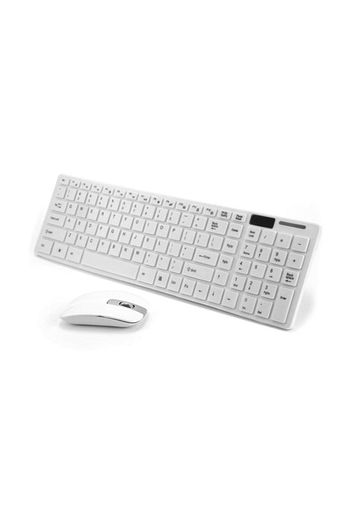 Platoon Klavye Mouse Set Wireless Ultra Ince Beyaz Pl 374 Trendyol