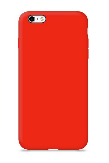 Mobilegaraj Iphone 6 Plus 6s Plus Ici Kadife Uzy Lansman Silikon Kilif Kirmizi Trendyol