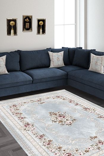 brillant angel home kaymaz taban hali makinede yikanabilir hali kadife hali fiyati yorumlari trendyol