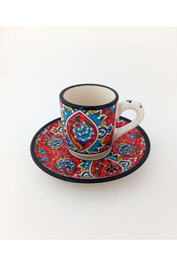 Ceranty Cini Desenli 6 Kisilik Lux Kahve Fincani Takimi Trendyol