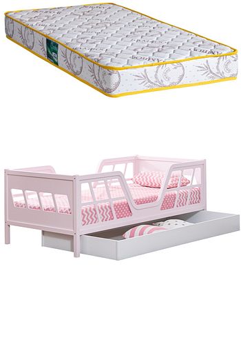 Setay Montessori Yatak Viva Montessori Karyola Pembe Full Mdf Yavrulu Yatak Comfort Ortopedik Yatak Trendyol