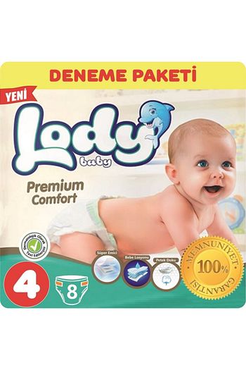 Lody Baby Premium Comfort Bebek Bezi Deneme Paketi 4 Numara Trendyol