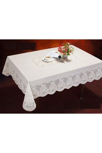 Nurteks Dantel Temali Pvc Masa Ortusu 150 230 Trendyol