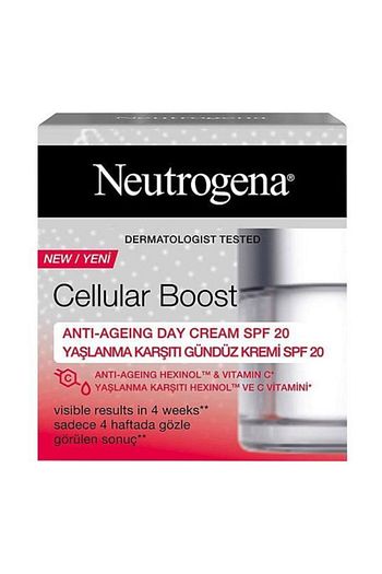 Neutrogena Cellular Boost Yaslanma Karsiti Gunduz Kremi 20 50 Ml Fiyati Yorumlari Trendyol
