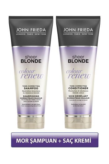 John Frieda Turunculasma Karsiti Mor Sampuan Mor Sac Kremi 2 Li Avantaj Seti Trendyol