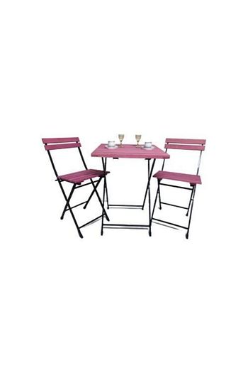 evnovi bistro set bahce masa sandalye seti takimi pembe fiyati yorumlari trendyol