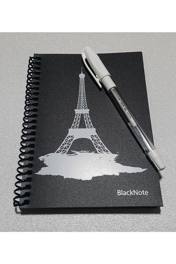 defter ve beyaz jel kalem