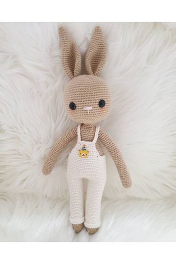 yasmingurumi amigurumi tulumlu tavsan