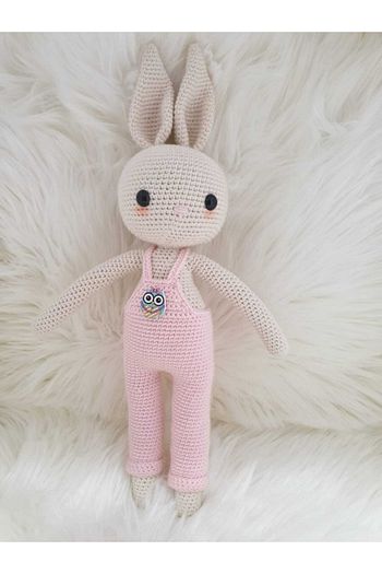 yasmingurumi amigurumi pembe tulumlu