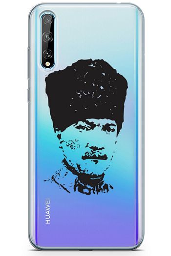 huawei p smart s 2020 uyumlu ataturk serisi uv baskili silikon kilif