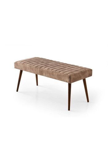 sivas gozde mobilya mutfak bank bench oturma markiz 110cm kahve kumas fiyati yorumlari trendyol