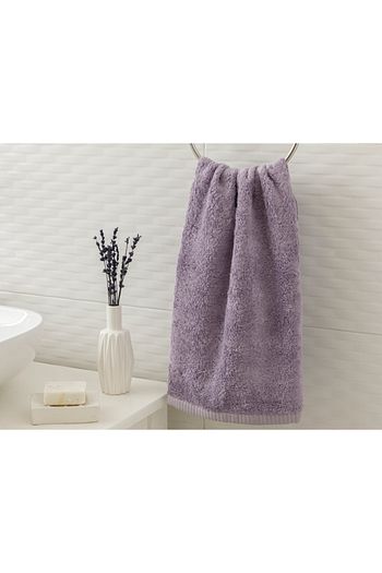 english home leafy bambu yuz havlusu 50x90 cm lila fiyati yorumlari trendyol