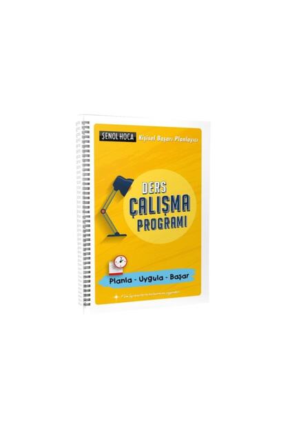 Senol Hoca Yayinlari Hoca Ders Calisma Programi Fiyati Yorumlari Trendyol