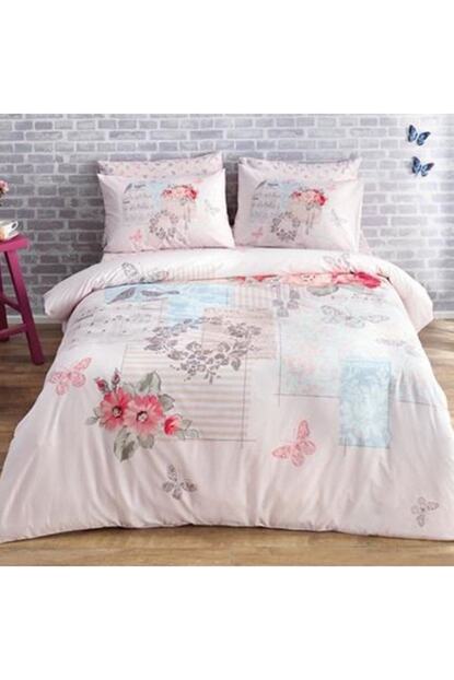 Tac Ranforce Cift Kisilik Nevresim Takimi Selena Pembe Fiyati Yorumlari Trendyol