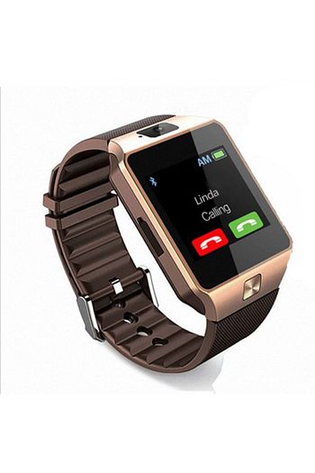 fitbit oxi gen sim kartli akilli saat dz09 2020 telefonlu altin rengi fiyati yorumlari trendyol