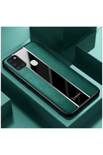 https www trendyol com dara aksesuar samsung galaxy a21s uyumlu yesil deri telefon kilifi p 56537730