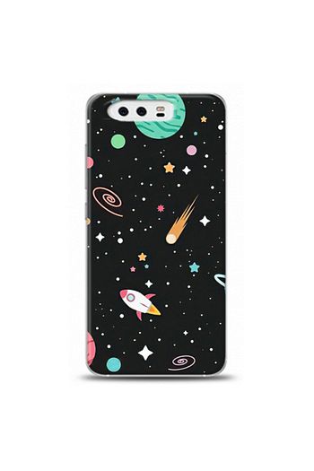 huawei p10 plus uyumlu astronot tasarimli telefon kilifi y gzgn026