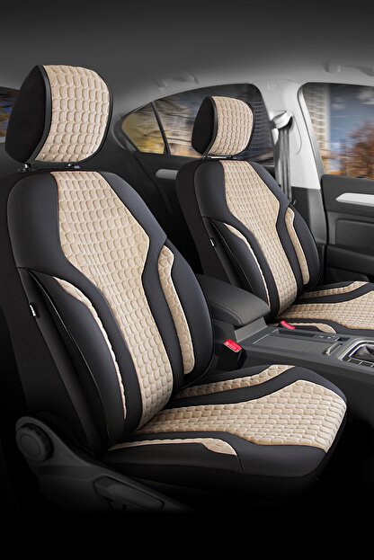 deluxe boss ravello 2021 collection oto koltuk kilifi krem siyah fiyati yorumlari trendyol
