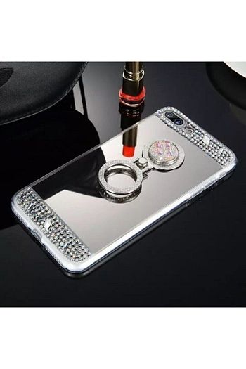 huawei p30 lite tasli aynali yuzuklu silikon kilif