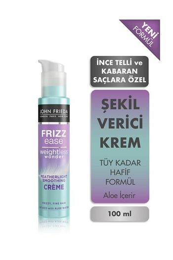 John Frieda Agirlastirmayan Sac Bakim Kremi Weightless Wonder Featherlight Smoothing Creme 100 Ml Fiyati Yorumlari Trendyol