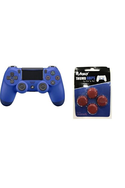 hadron ps4 dualshock wireless oyun kolu mavi ve analog koruyucu fiyati yorumlari trendyol