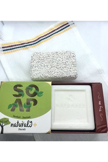 Naturaly Baoab Sabunu Kese Ponza Tasi Trendyol