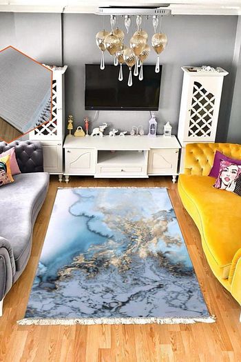Belemir G2535 Datca Dekoratif Yikanabilir Hali Trendyol