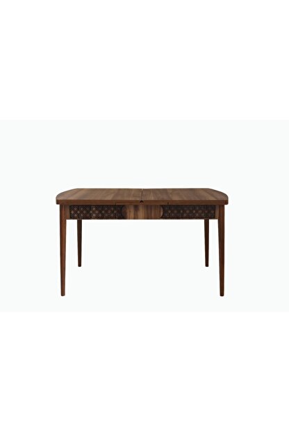 Kocabaymobilya Kahverengi Oval Buyuk Mutfak Masasi Trendyol