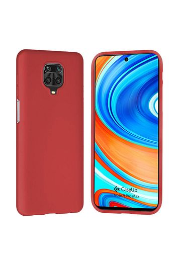 Caseup Xiaomi Redmi Note 9 Pro Max Kilif Matte Surface Kirmizi Trendyol