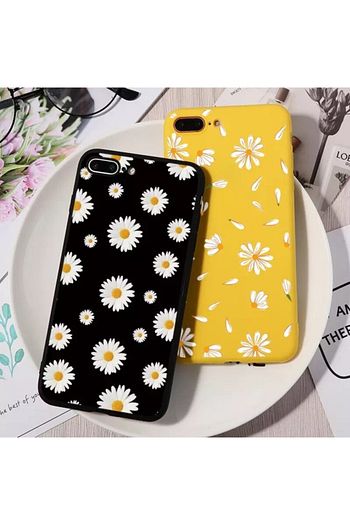 apple iphone 7 papatya desenli kilif