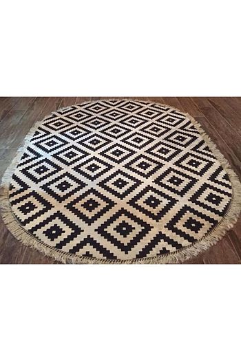Belemir Oval Hali 120x180 Ikea K280 Siyah Trendyol