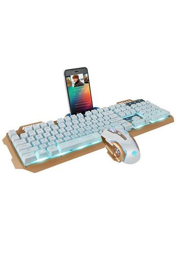 Havana Rampage Ha K102 Isikli Oyuncu Klavye Mouse Seti Mekanik His Rgbli Trendyol