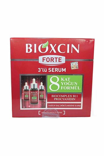 Bioxcin Forte Sac Dokulmelerine Karsi 3 Lu Besleyici Serum 3 X 30 Ml 8680512602316 Fiyati Yorumlari Trendyol