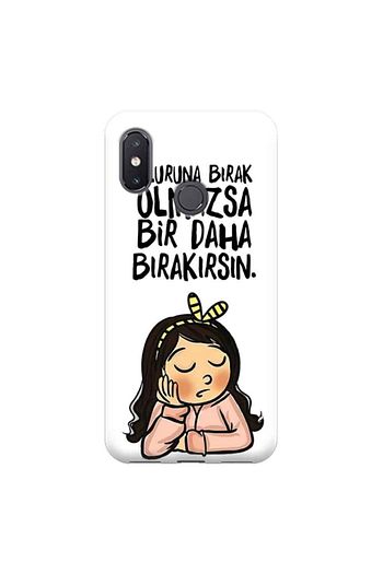 xiaomi mi 8 uyumlu oluruna birak telefon kilifi y byzklf023
