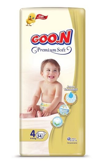 goo n goon premium soft bant jumbo bebek bezi no 4 9 14 kg 34 adet fiyati yorumlari trendyol