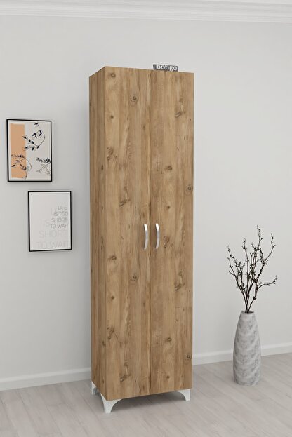 Bofigo Kahverengi 8 Rafli 2 Kapakli Cok Amacli Mutfak Dolabi Fiyati Yorumlari Trendyol