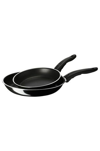 ikea 2 li teflon yapismaz meridyendukkan kizartma tavasi siyah fiyati yorumlari trendyol