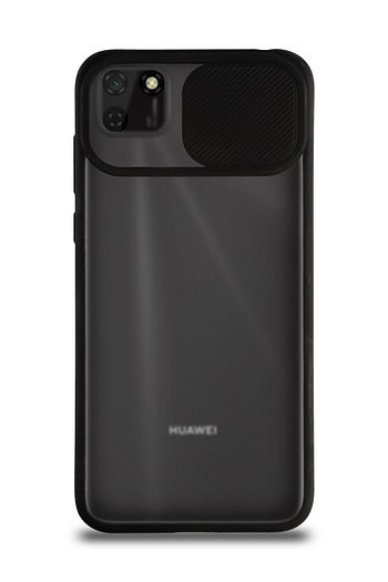 huawei y5p uyumlu lensi acilir kapanir kamera korumali silikon kilif