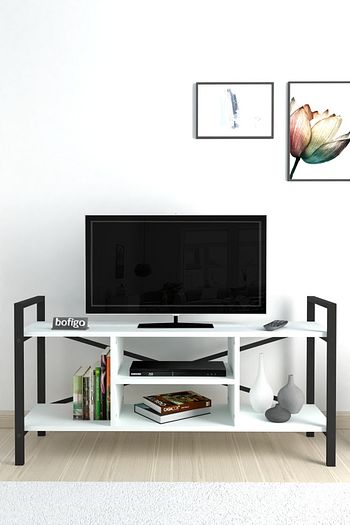 bofigo tv sehpasi rafli tv unitesi televizyon sehpasi beyaz fiyati yorumlari trendyol