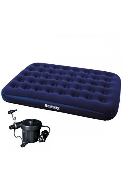 bestway cift kisilik elektrik pompa hediyeli sisme yatak 67287 191x137x22cm fiyati yorumlari trendyol