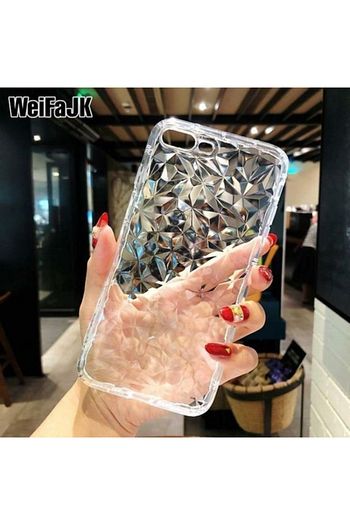 apple iphone 7 plus 8 plus piramit desenli darbe onleyici kilif aa kalite