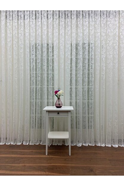 Esse Home Yaprak Desen Fransiz Dantel Tul Perde 250x260 Seyrek Pile 1 2 Fiyati Yorumlari Trendyol