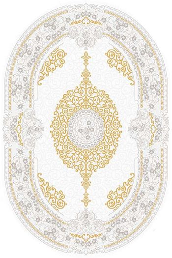 Liparishali Liparis Oval Hali Sacakli Gold 160x230 242 Trendyol