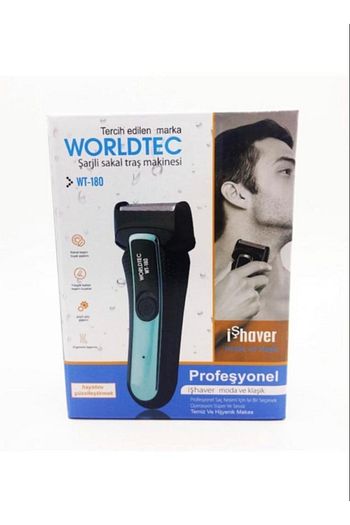 Worldtec Sakal Tiras Makinesi Sarjli Ve Cift Bicakli Wt180 Ensaglam Trendyol
