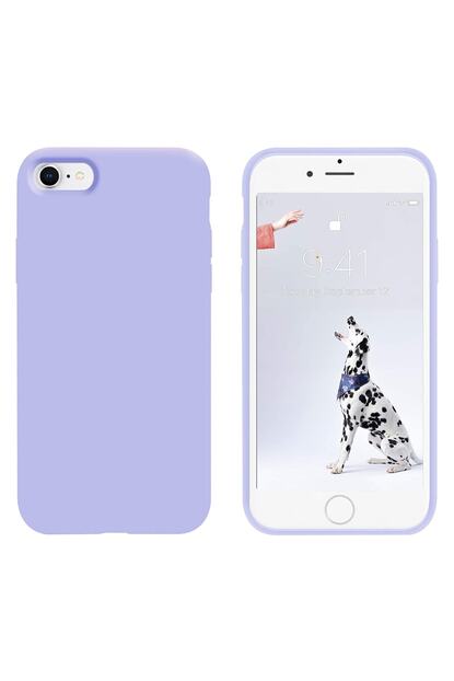 Prasmet Iphone 7 Cappy Silikon Kilif Microfiber Kaplama Pastel Renkler Trendyol
