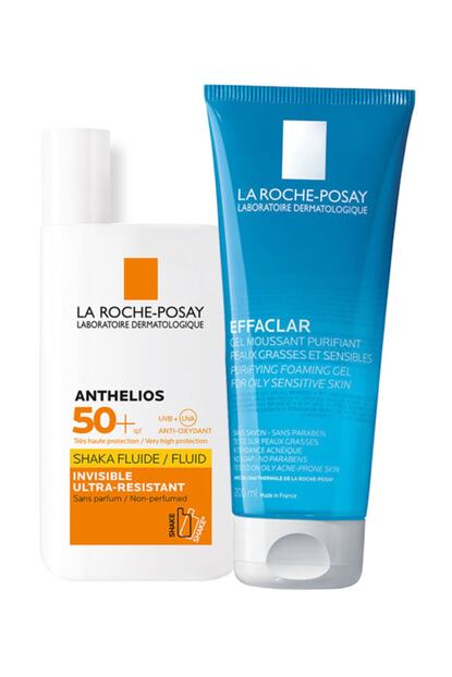 La Roche Posay Yagli Ciltler Icin Bakim Ve Yuksek Gunes Koruma Seti 100 200 Ml 9900000055381 Trendyol